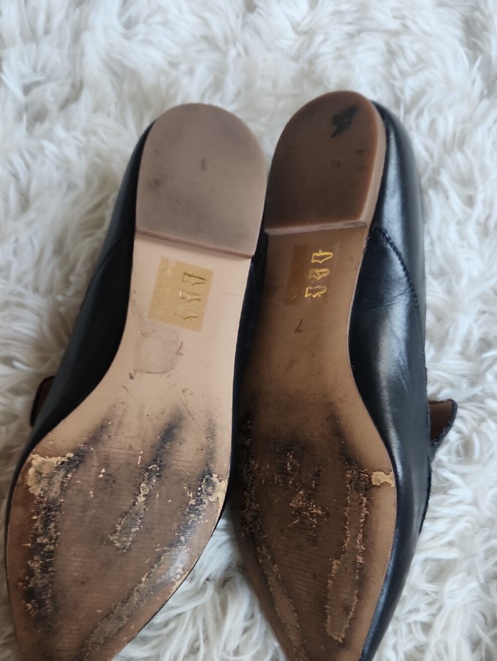Madewell Black Leather Loafers - Picture 3 of 6